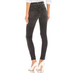 NWT CITIZENS OF HUMANITY Womens Gray Ripped Mid-rise Skinny Jeans 32